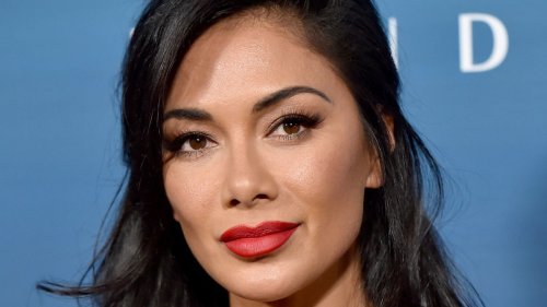 Nicole Scherzinger floors fans in the most striking cut-out mini dress ...