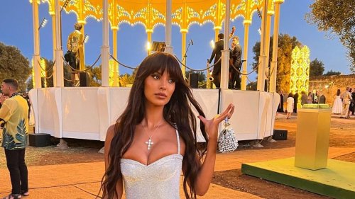 Maya Jama is a sun-drenched goddess in string bikini as she suns it up in Palm Springs