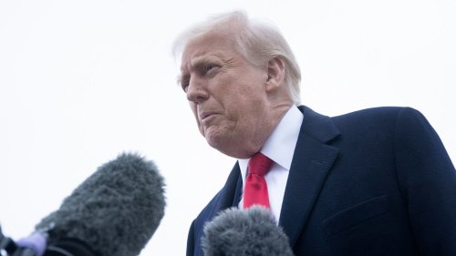President Trump hit in the face during interview - watch video