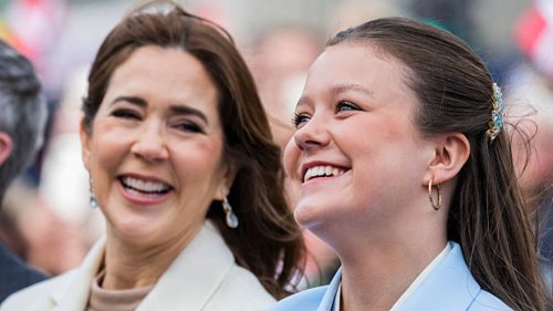 Queen Mary and Princess Isabella featured in adorable never-before-seen family photos to mark incredible milestone