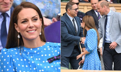 Prince William and Kate Middleton return to Wimbledon ahead of British hopeful Cameron Norrie's big match