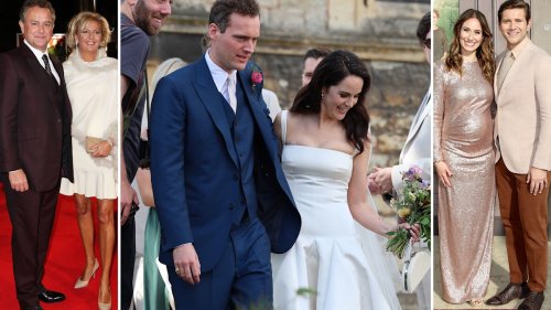 Downton Abbey stars' fairytale weddings: Michelle Dockery's art gallery, Allen Leech's ranch & more