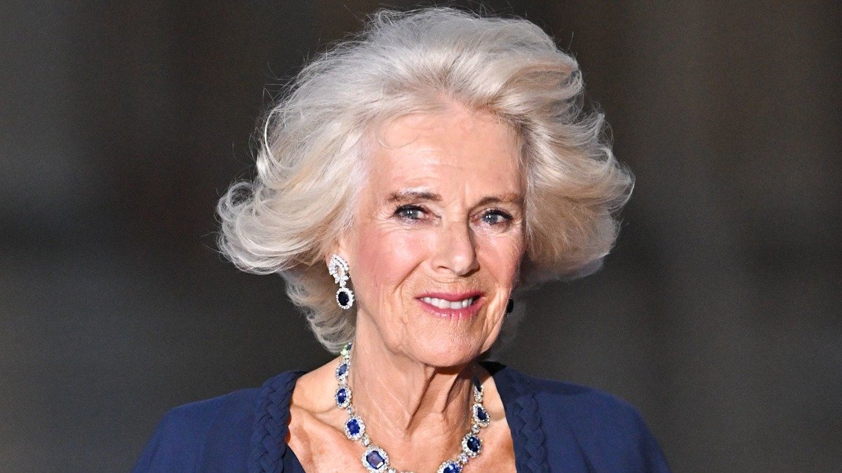 Queen Camilla’s beauty is a spectacle in Dior gown and £5 million-worth of late Queen's jewels
