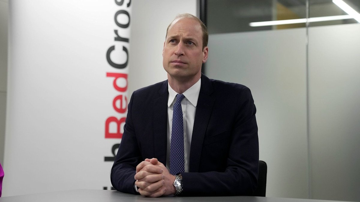 Prince William calls for 'end to the fighting' in Middle East as he says he's 'deeply moved as a father'