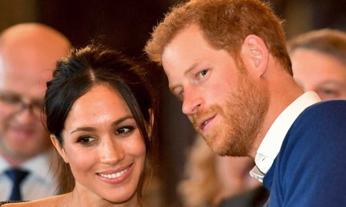 Prince Harry and Meghan Markle dazzle in stunning new portraits