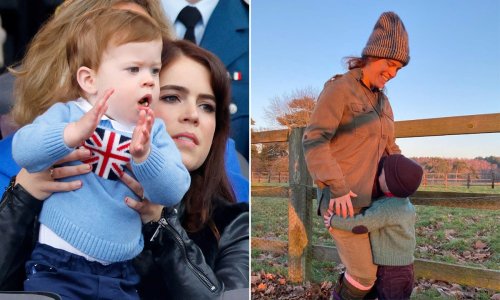 Happy Birthday August Brooksbank! Princess Eugenie's son's second year in photos
