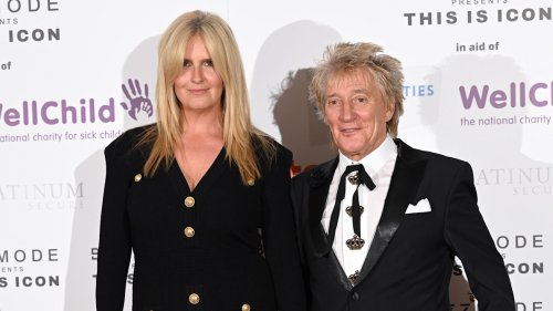 Rod Stewart shares pride in rarely-seen youngest son Aiden for special ...