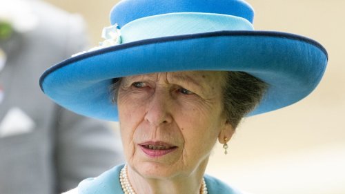 Princess Anne dazzles in sentimental brooch transformed from glittering ...