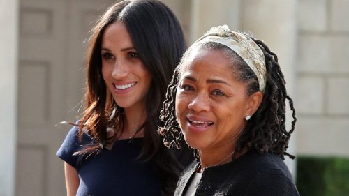 Meghan Markle's doppelganger mother Doria's, 23, whirlwind temple wedding with Thomas, 35