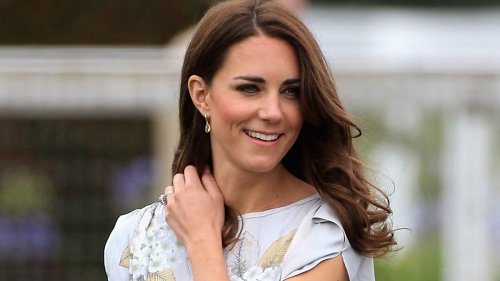 Princess Kate's svelte physique and tanned legs showcased in the ultimate spring dress - and we are inspired
