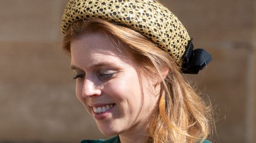 Princess Beatrice is spring perfection in revived waist-cinching dress