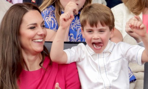 Prince Louis' hilarious facial expressions come from his mum – and here's the proof