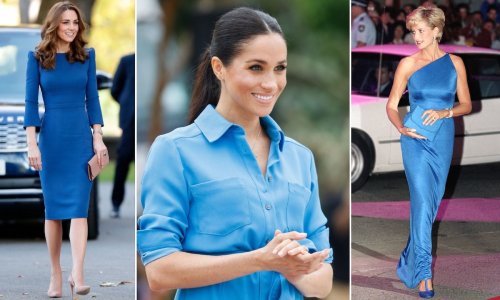 What Blue Monday? Kate Middleton, Meghan Markle & more royals looking brilliant in blue
