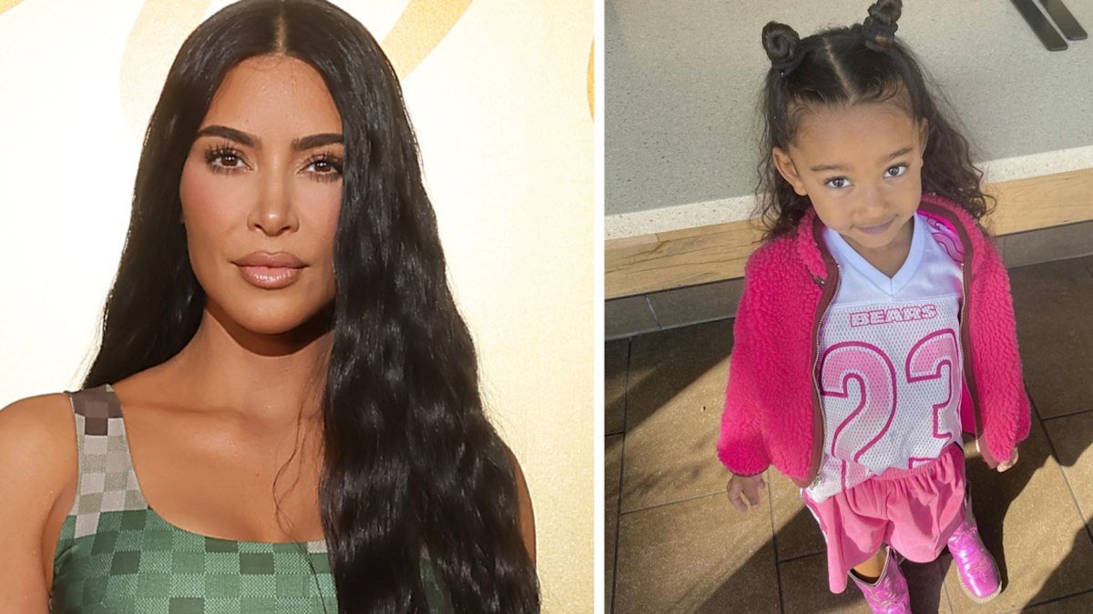 Kim Kardashian's photo of mini-me daughter Chicago leaves fans distracted by the same thing