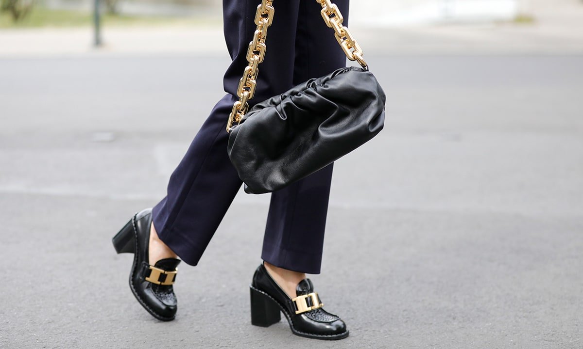 8 killer pairs of heeled loafers and how to style them this season