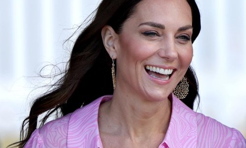 Still obsessed with Kate Middleton's pink Rixo dress? River Island has the best lookalike