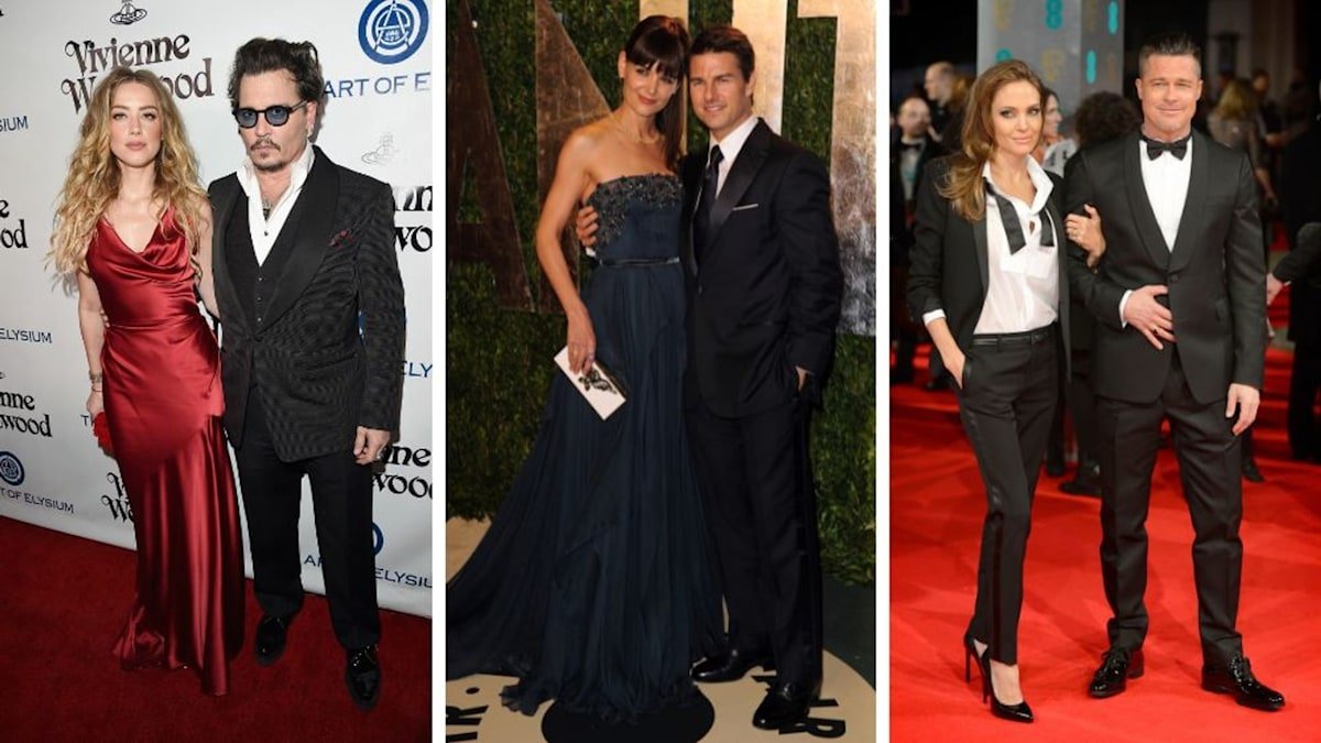 From Tom Cruise and Katie Holmes to Angelina Jolie and Brad Pitt: The most dramatic celebrity divorces revealed