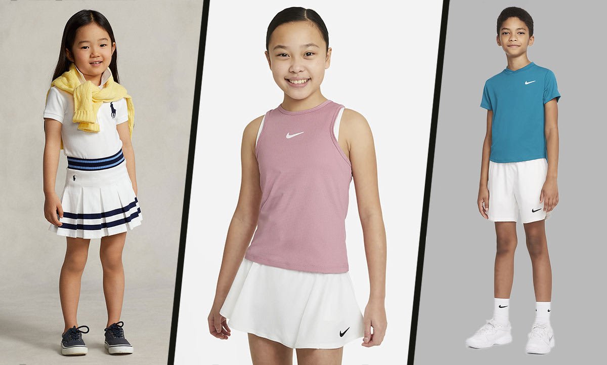 Best kids tennis clothes for mini Wimbledon lovers; Nike, Adidas, & More