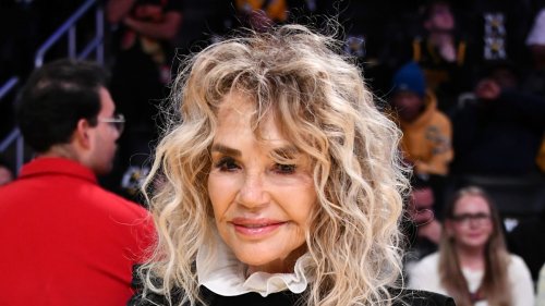Hollywood icon Dyan Cannon rocks leather pants at Lakers game — see her then and now pictures