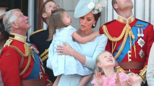 Princess Kate's reaction to Princess Charlotte's tumble has royal fans saying the same thing
