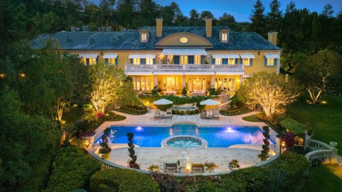 Inside Rod Stewart’s jaw-dropping Los Angeles mansion complete with soccer pitch - see the pics
