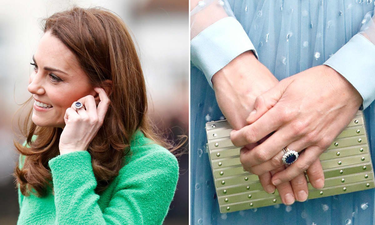 Kate Middleton's secret change to Princess Diana's £123k engagement ring