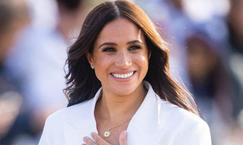 Meghan Markle kisses baby Archie on the lips in adorable home video