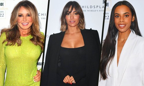 Frankie Bridge, Rochelle Humes and Carol Vorderman exude glamour at the HELLO! Inspiration Awards