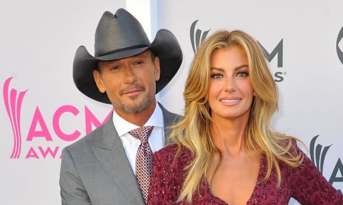 Faith Hill and Tim McGraw's daughter Audrey steals the show in denim ...