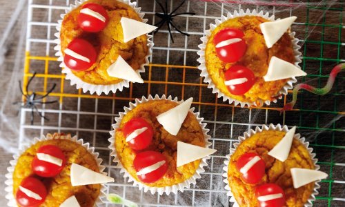 How to make vampire pumpkin muffins the perfect savoury treat
