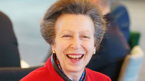 Princess Anne looks ravishing in 10-year-old coat and symbolic accessory