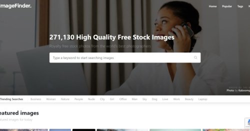 ImageFinder : une banque gratuite d'images libres de droits provenant de divers sites de photos gratuites