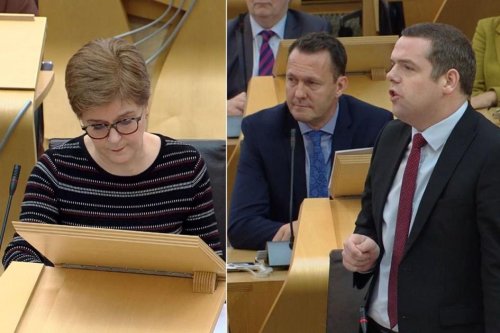 Ross cites his sick child as he berates Sturgeon at FMQs