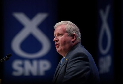 All eyes on Westminster as Ian Blackford leaves the stage