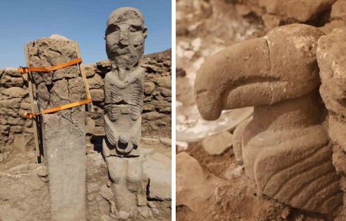 New monumental statues discovered at Göbeklitepe and Karahantepe