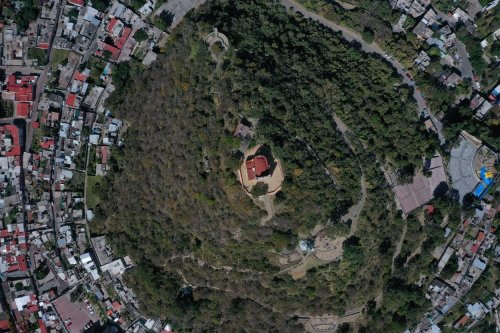 Spoken legend of temple on the Cerro de San Miguel confirmed
