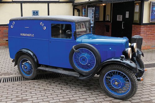 Amazing 1934 Singer Nine van; it’s the sole survivor!