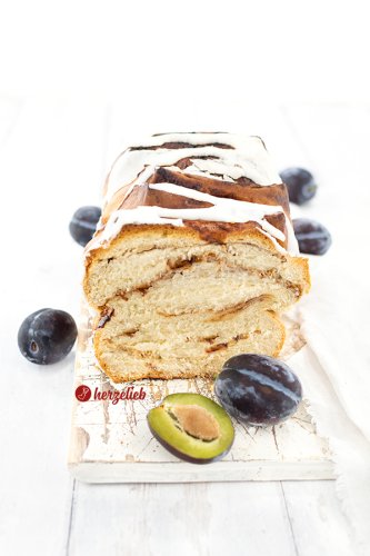 Quark-Zwetschgenbrot Rezept - Zwetschgenkuchen mal anders