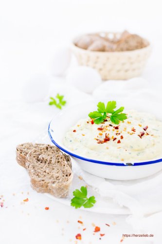 Eier-Senf-Creme Rezept – Brotaufstrich und Dip