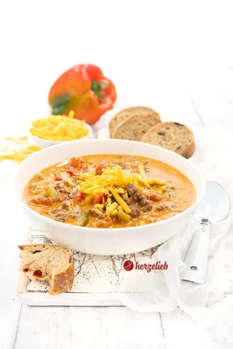 Cheeseburger Suppe Rezept – genial einfach, schnell gemacht
