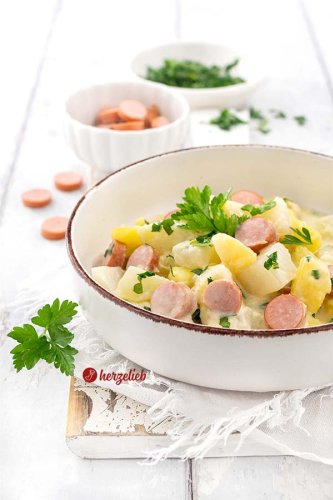 Flotter Kartoffel-Kohlrabi-Topf mit Frischkäse in 30 Minuten