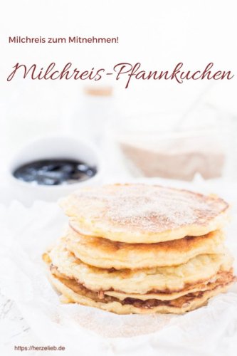 Milchreis-Pfannkuchen – Lieblingsessen to go!