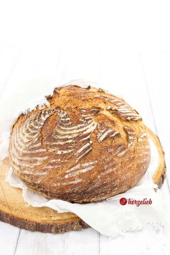 Friss dich dumm Brot Rezept – Mein 2.0 Variante mit weniger Hefe