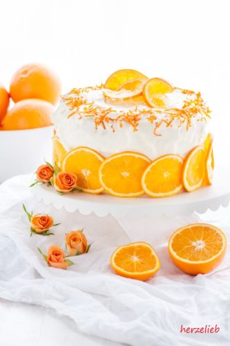 Omas bestes Orangentorte Rezept - Geliebte Geburtstagstorte