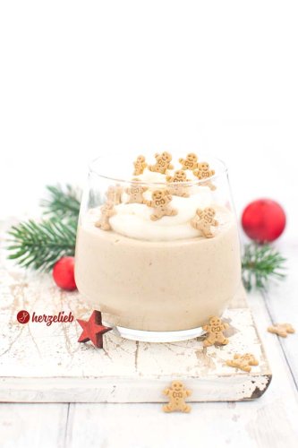 Lebkuchen Pudding – ein tolles 15-Minuten Weihnachtsdessert