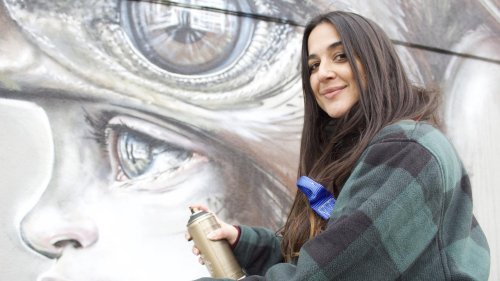 Street Art-Künstlerin HERA im Gespräch über ihr EM-Projekt und ihre Arbeit