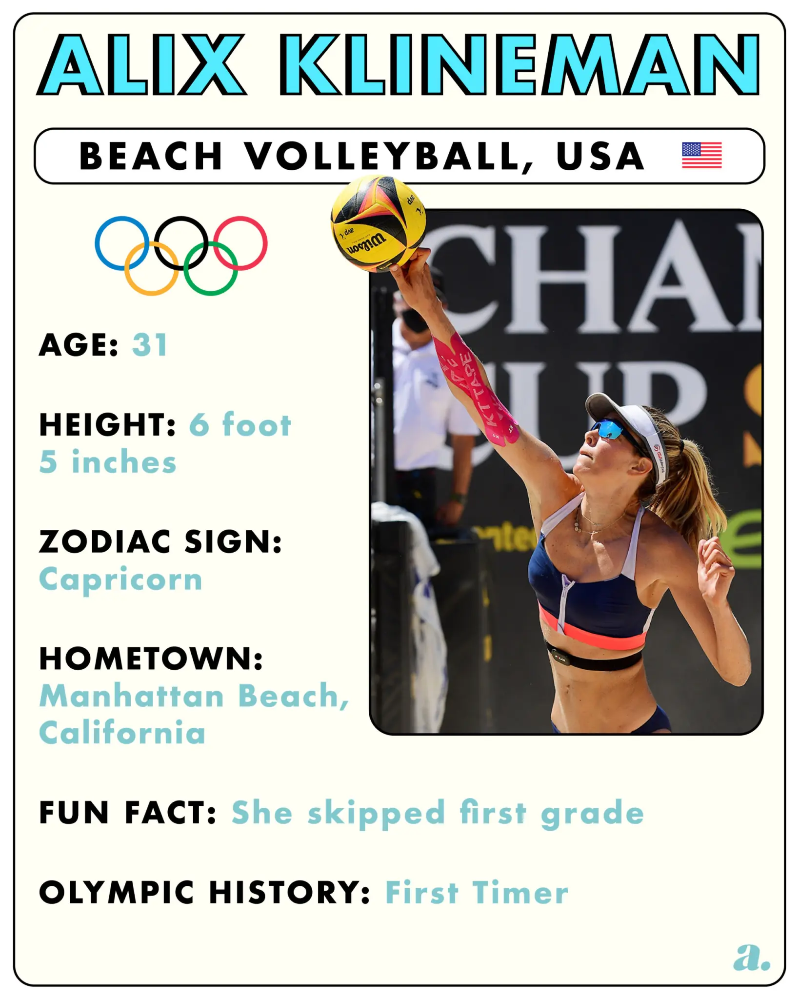 18 Things To Know About Alix Klineman The Jewish Beach Volleyball Star Flipboard