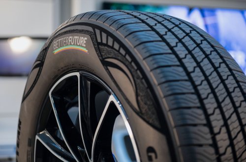 Goodyear shows fuel-saving tire with 90% sustainable materials
