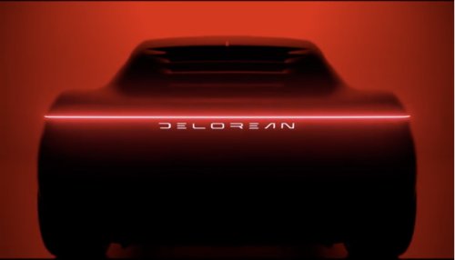 DeLorean EV teased ahead of May 31 reveal