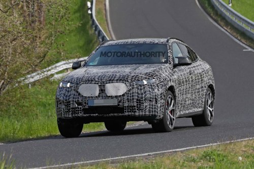2023 BMW X6 spy shots: Minor update pegged for coupe-like SUV